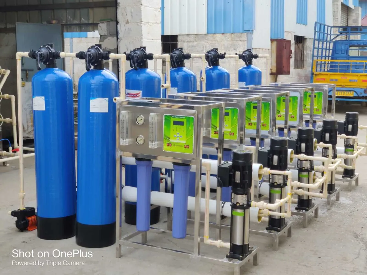 2000 LPH RO Water Plant